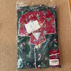 NWT ROLLER RABBIT Mens Snow Day Long Sleeve Polo Pajamas